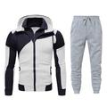 Men's Tracksuit Workout Outfits GYM Pants Gym Shirt Hooded Sports Outdoor Daily Holiday Soft Color Block 1 2 3 Activewear Streetwear Sport Fall Winter Hoodies Sweatshirts