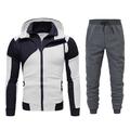 Men's Tracksuit Workout Outfits GYM Pants Gym Shirt Hooded Sports Outdoor Daily Holiday Soft Color Block 1 2 3 Activewear Streetwear Sport Fall Winter Hoodies Sweatshirts