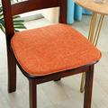 Chair Cushion Dining Chair Seat Pad Non Slip Memory Foam Chair Pad with Ties Non Skid Rubber Back U-Shaped Seat Cover