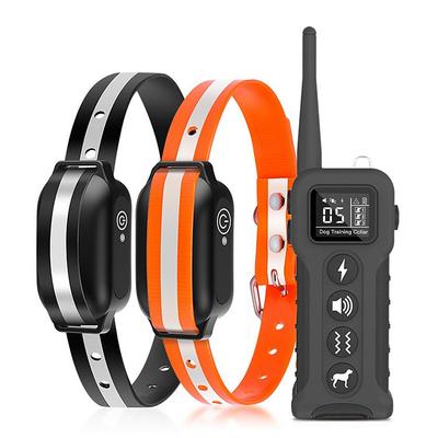 3300Ft Pet Dog Training Collar with Remote 9 Tone Option Rechargeable Waterproof IPX7 Swimming Shock Training Collar