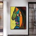 Handpainted Abstract Figurative Painting on Canvas Picasso Wall Art UnFramed Picasso Painted Reproduction on Canvas Home Living Room Decor No Frame