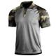 Men's Polo Shirt Golf Shirt Character Turndown Dark Grey Army Green Army Green Blue Green Gray 3D Print Outdoor Street Short Sleeves Print Clothing Apparel Fashion Casual Breathable Comfortable