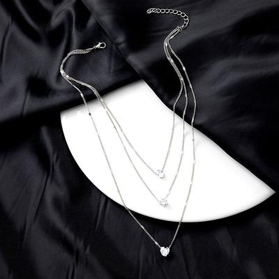 Women's necklace Vintage Outdoor Heart Necklaces