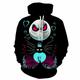 Inspired by The Nightmare Before Christmas Sally Jack Skellington Hoodie Cartoon 3D Harajuku Graphic Kawaii Hoodie For Men's Women's Unisex Adults' 3D Print Polyster