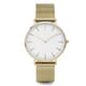 Quartz Analog Quartz Minimalist Casual Classic Stainless Luxury Rose Gold Watch Bracelet Watches Top Brand Ladies Casual Quartz Watch Steel Women's Wristwatch