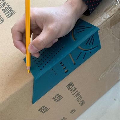 Multi-functional Woodworking Three-dimensional Positioning Ruler Mitre Angle Measure 3d Angle Measurement Shape Ruler