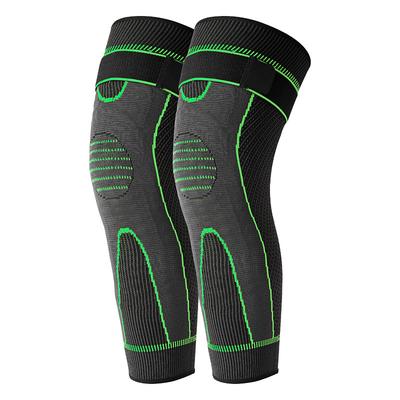 Sport Kneepad Men Pressurized Elastic Knee Pads Support Fitness Gear Basketball Volleyball Brace Protector Winter Leggings