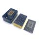 Waite Iron Box Tarot Card Set Card Board Game All English Gold Stamping Oracle Card Paper Instructions Girl Emotions