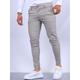 Men's Trousers Chinos Chino Pants Pocket Plain Comfort Breathable Outdoor Daily Going out 100% Cotton Fashion Streetwear Black Pink