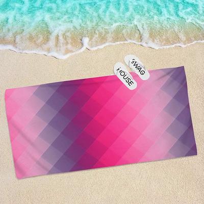 Microfiber Sand Free Beach Towel Quick Dry Super Absorbent Large Towels Blanket for Travel Pool Swimming Bath Camping Yoga Girls Women Men Adults