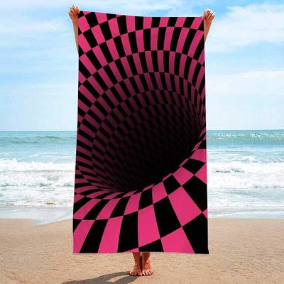 Microfiber Sand Free Beach Towel Quick Dry Super Absorbent Large Towels Blanket for Travel Pool Swimming Bath Camping Yoga Girls Women Men Adults