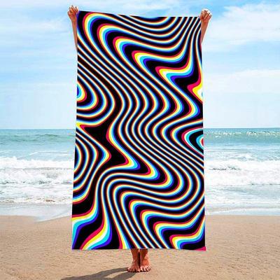 Microfiber Sand Free Beach Towel Quick Dry Super Absorbent Large Towels Blanket for Travel Pool Swimming Bath Camping Yoga Girls Women Men Adults