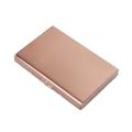 1 PC Change Purses Credit Card Holders Business Card Holder Case Stainless Steel Metal Shell Name Card Holder Waterproof Pocket Multi Function for Women Men