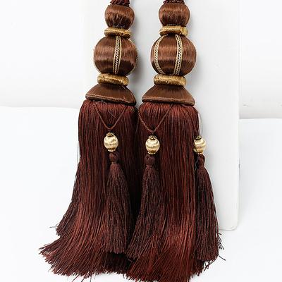 Rope Curtain Tassel Tie Backs Curtain Fringe Tiebacks Holdbacks Window Drapes Curtain Supplies Rope Room Accessories