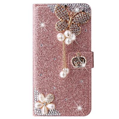 Phone Case For Samsung Galaxy S23 S22 S21 S20 Plus Ultra A54 A34 A14 A73 A53 A33 Note 20 10 Wallet Case Rhinestone With Card Holder Magnetic Flip Glitter Shine Crystal Diamond PU Leather