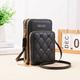 Mobile Phone Bag Handbags Womens Bags For Woman 2023 Double Zipper Women'S Crossbody Bags Purse Clutch Phone Wallet Shoulder Bag