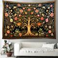 Tree of Life Hanging Tapestry Wall Art Large Tapestry Mural Decor Photograph Backdrop Blanket Curtain Home Bedroom Living Room Decoration Milles Fleurs