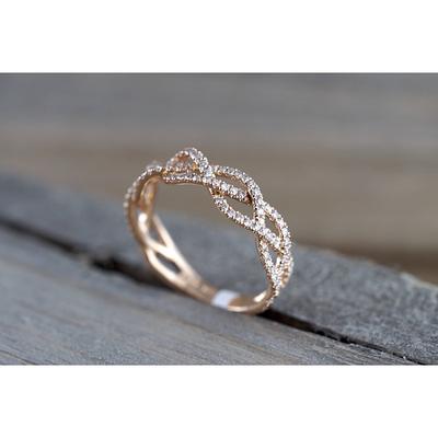 Ring Party Classic Rose Gold Alloy Simple Elegant Fashion 1pc / Women's / Wedding / Gift