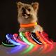 Glowing Dog Collar Adjustable Flashing Luminous Collar Night Anti-Lost Dog Light HarnessFor Small Dog Pet Products