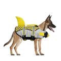 Dog Life Jacket Ripstop Pet Flotation Vest Saver Mermaid Swimsuit Shark Preserver for Water Safety at The Pool Beach Boating Hunting
