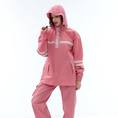 Raincoat Rain Pants Suit Fashion Rainstorm Rain Poncho Female Takeaway Full Body Riding Electric Car Raincoat