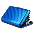 Credit Card Holder Wallet Metal Name Card Holder Waterproof Credit Card Protector for Women Men