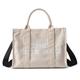 Women's Girls' Handbag Tote Canvas Shopping Daily Holiday Print Solid Color Letter Black White Pink