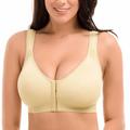 Front Closure Full Coverage Back Support Posture Corrector Bras for Women