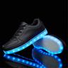 Boys Girls LED Light Up Sneakers with USB Charging for Parties and Night Activities