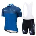 cycling jersey strava cycling jersey short sleeve set maillot ciclismo uniformes quick-dry bike clothing mtb jersey (color : c4, size : l)