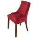 Stretch Armless Wingback Chair Cover Armchair Cover Reusable Wingback Side Chair Velvet Slipcovers Accent Chair Covers for Dining Room Banquet Home Decor