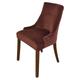 Stretch Armless Wingback Chair Cover Armchair Cover Reusable Wingback Side Chair Velvet Slipcovers Accent Chair Covers for Dining Room Banquet Home Decor