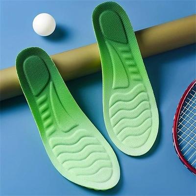 1 Pair 4D Massage Insoles Super Soft Sports Shoes Insole For Feet Running Baskets Shoe Sole Arch Support Orthopedic Inserts Unisex