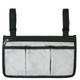 Wheelchair Armrest Organizer Bag Wheelchair Travel Accessories Storage Pouch With Pockets