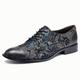 Men's Oxfords Formal Shoes Dress Shoes British Gentleman Office Career Party Evening Sheepskin Comfortable Slip Resistant Lace-up Black