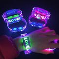 Glitter Led Love Bracelet Costume Accessories Light Up Bracelet Birthday Party Rave Christmas Party Supplies