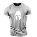 Men's T shirt Tee Tee Casual Style Classic Style Cool Shirt Graphic Spartan Round Neck Clothing Apparel Print Plus Size Gym Short Sleeve Designer Vintage Classic Casual