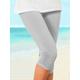 Women's Fashion Capri shorts Calf-Length Pants Casual Weekend Stretchy Plain Tummy Control Butt Lift Mid Waist Skinny Green White Black Blue Gray S M L XL XXL
