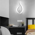 Lightinthebox 1-Light 31cm LED Wall Lamps Fire Shape Design Wall Sconces Modern Minimalist Style Shops / Cafes Acrylic Wall Light Generic 10W IP44