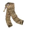 Men's Cargo Pants Cargo Trousers Combat Trousers Trousers Multi Pocket Plain Full Length Cotton Casual Black khaki Micro-elastic