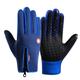 Winter Gloves Touch Screen Warm Gloves Cold Weather Windproof Cycling Driving Riding Bike Telefingers Thermal Gloves Non-Slip Silicone Gel Adjustable Full Finger Mittens