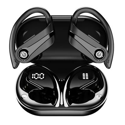 YYK-Q63 True Wireless Headphones TWS Earbuds Ear Hook Bluetooth 5.3 Smart Touch Control LED Power Display for Apple Samsung Huawei Xiaomi MI Everyday Use Office Business Car Motorcycle Truck Driving