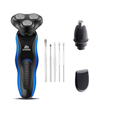 Shaver Grooming Kit Washable Electric Shaver Beard Trimmer Electric Razor For Men Rechargeable Shaving Machine Accessories with Ear Cleaner