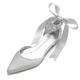 Women's Wedding Shoes Dress Shoes Plus Size White Shoes Wedding Party Solid Colored Wedding Flats Bridal Shoes Bridesmaid Shoes Summer Rhinestone Crystal Imitation Pearl Flat Heel Pointed Toe Elegant