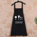 Waterproof Chef Apron For Women and Men, Kitchen Cooking Apron, Personalised Gardening Apron with Pocket, Cotton Canvas Work Apron Cross Back Heavy Duty Adjustable