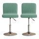 2 Pcs Stretch Bar Stool Cover Pub Counter Stool Chair Slipcover Square Swivel Barstool Chair Cover for Dining Room Cafe Seat Cover Protectors Non Slip with Elastic Bottom