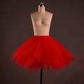 Ballet Skirt Draping Women's Adults' Tutu Dress Costume Training Dropped Polyester