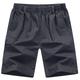 Men's Chino Shorts Bermuda shorts Work Shorts Pocket Elastic Waist Plain Comfort Short Casual Daily Going out Twill Stylish Classic Style ArmyGreen Black