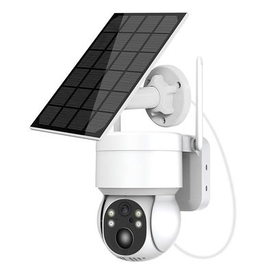 DIDSeth Wifi Camera With Solar Panels Outdoor PTZ IP Camera PIR Motion Detection Audio Video Surveillance Camera With 7800mAh Recharge Battery