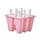 Popsicle Molds,Silicone Ice Pop Molds,BPA Free Popsicle Mold Reusable Easy Release Ice Pop Maker,Homemade Popsicle Mould with Silicone Funnel and Cleaning Brush